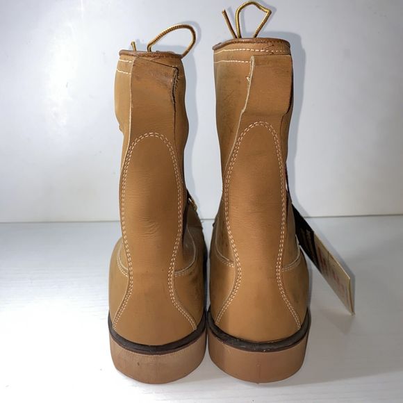 Vintage Kaufman Canada King Tread Non Insulated Brown Leather Size 6 Water Proof main image 9